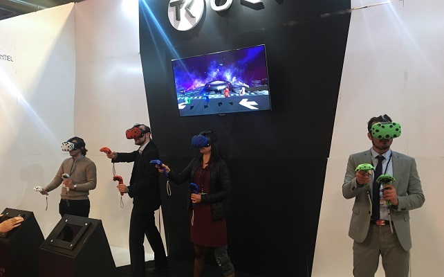 TKorp à la Foire de Paris édition 2017 pour présenter ses animations en réalité virtuelle